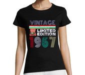 Camiseta Mujer Manga Corta 1967 Vintage - Limited Edition laTostadora
