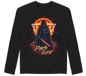 Sudadera Sin Capucha Unisex Retro Dark Lord laTostadora