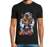 Camiseta Hombre Manga Corta que el tigre camiseta laTostadora