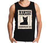 Camiseta Hombre Sin Mangas se busca gato schrodingers laTostadora