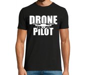 Camiseta Hombre Manga Corta piloto de drones laTostadora