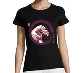 Camiseta Mujer Manga Corta The Wave Enso Vintage laTostadora