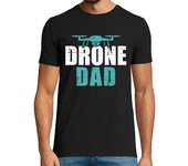 Camiseta Hombre Manga Corta papá drone laTostadora