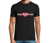 Camiseta Hombre Manga Corta culturismo - entrenamiento con pesas laTostadora