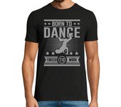 Camiseta Hombre Manga Corta llevado bailar obligados a trabajar laTostadora