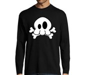 Camiseta Hombre Manga Larga Sko0ll - Manga Larga Hombre laTostadora
