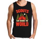 Camiseta Hombre Sin Mangas los exploradores pueden cambiar el mund laTostadora