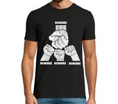 Camiseta Hombre Manga Corta Papá 3 Hijos Puños Regalo Día Del Padre laTostadora