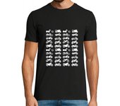 Camiseta Hombre Manga Corta Motocicletas Clásicas Retro Vintage laTostadora