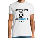 Camiseta Hombre Manga Corta serás mi padrino laTostadora