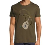 Camiseta Hombre Manga Corta D&D Bard DnD laTostadora