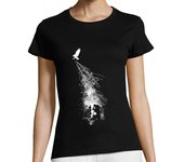 Camiseta Mujer Manga Corta vuelo laTostadora