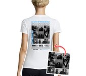 Camiseta Mujer Manga Corta Camiseta boyfriend con foto personalizable regalos para mi novia laTostadora