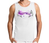 Camiseta Hombre Sin Mangas Splash of Colour laTostadora
