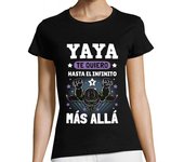 Camiseta Mujer Manga Corta Te Quiero Yaya Hasta el Infinito laTostadora