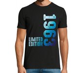 Camiseta Hombre Manga Corta desde 1963 año 1963 retro vintage 1963 laTostadora
