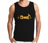 Camiseta Hombre Sin Mangas cámara de observación de aves fotógrafo laTostadora