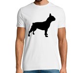 Camiseta Hombre Manga Corta bulldog francés laTostadora