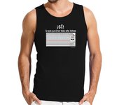 Camiseta Hombre Sin Mangas THMS007_SI_BOTONES laTostadora