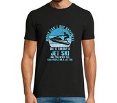Camiseta Hombre Manga Corta el dinero no puede comprar la felicidad camisa jetski amante regalo regalo de cumpleaños amante del laTostadora