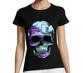 Camiseta Mujer Manga Corta Calavera Espace !!! laTostadora