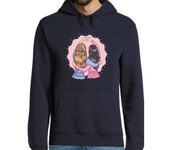 Sudadera Con Capucha Para Hombre Camiseta Mejores amigas. laTostadora