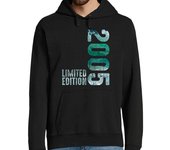 Sudadera Con Capucha Para Hombre estética retro 2005 desde 2005 año laTostadora