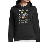 Sudadera Con Capucha Para Mujer Mamá te quiero hasta el infinito y más laTostadora