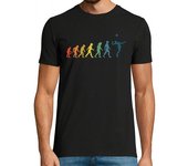 Camiseta Hombre Manga Corta jugador de voleibol vintage de voleibol laTostadora