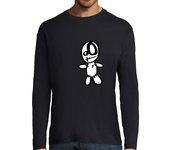 Camiseta Hombre Manga Larga Hombre, manga larga, azul marino laTostadora