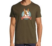 Camiseta Hombre Manga Corta i love podencos laTostadora