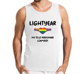 Camiseta Hombre Sin Mangas Lightyear, no te lo perdonaré jamás. laTostadora