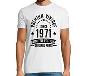 Camiseta Hombre Manga Corta prima vintage desde 1971 parte original laTostadora