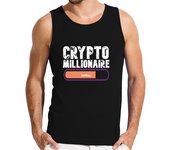 Camiseta Hombre Sin Mangas carga millonario cripto laTostadora