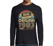 Camiseta Hombre Manga Larga original 1983 retro cumpleaños 1983 laTostadora