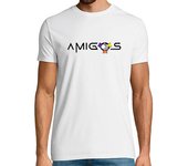 Camiseta Hombre Manga Corta Amigos Producto Solidario laTostadora