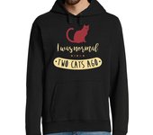 Sudadera Con Capucha Para Hombre I was normal two cats ago laTostadora