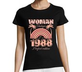 Camiseta Mujer Manga Corta mujer vintage perfecta edicion 1988 laTostadora