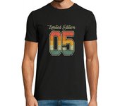 Camiseta Hombre Manga Corta Retro Limited Edition 17 Vintage 2005 laTostadora