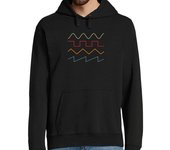 Sudadera Con Capucha Para Hombre sintetizador vintage techno Synthy laTostadora