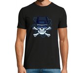 Camiseta Hombre Manga Corta Heisenberg head -Camiseta hombre laTostadora