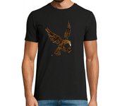 Camiseta Hombre Manga Corta hombre manga corta águila laTostadora