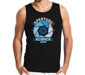 Camiseta Hombre Sin Mangas Aperture Science Camp laTostadora