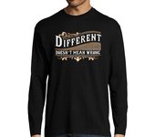 Camiseta Hombre Manga Larga Hombre, manga larga, negra laTostadora