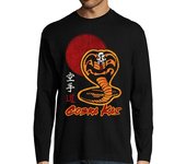 Camiseta Hombre Manga Larga Cobra Kai (空手道 Karate-do) laTostadora