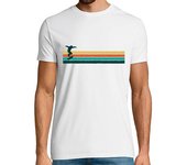 Camiseta Hombre Manga Corta patín retro laTostadora