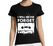 Camiseta Mujer Manga Corta Never forget 3 laTostadora