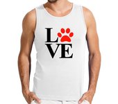 Camiseta Hombre Sin Mangas LOVE ANIMALS laTostadora