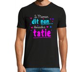 Camiseta Hombre Manga Corta si mamá dice que no pregunte a la tía laTostadora