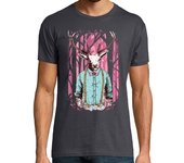 Camiseta Hombre Manga Corta Oh Deer laTostadora